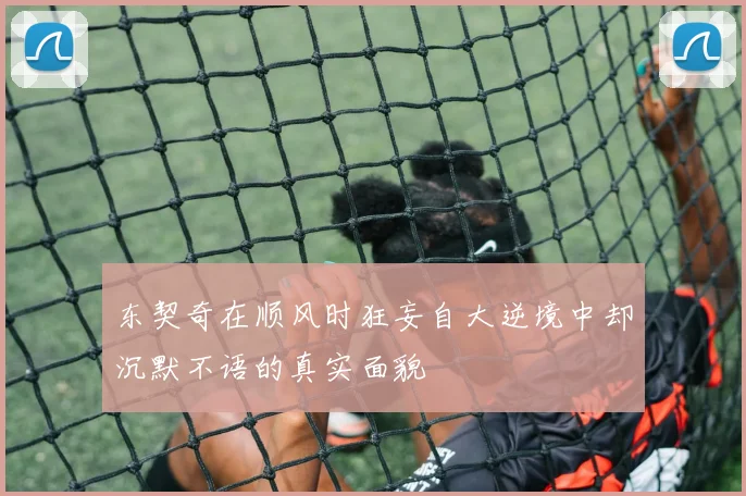 东契奇在顺风时狂妄自大逆境中却沉默不语的真实面貌